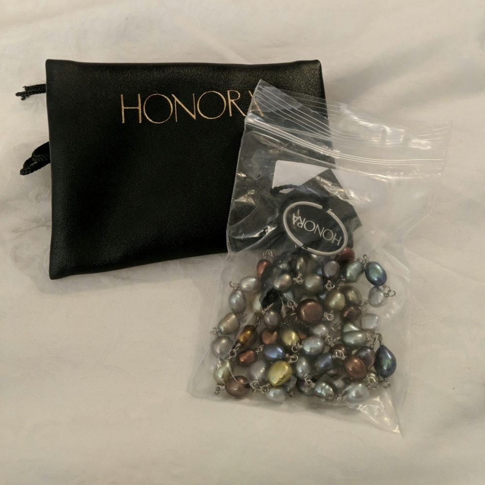 NWT Honora multicolor, freshwater pearl strand